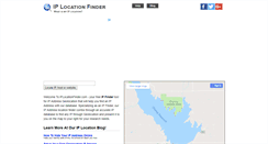 Desktop Screenshot of iplocationfinder.com